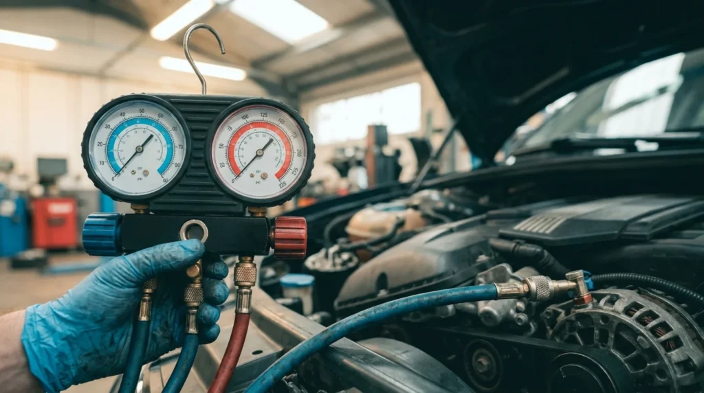 Servis kompresor AC mobil