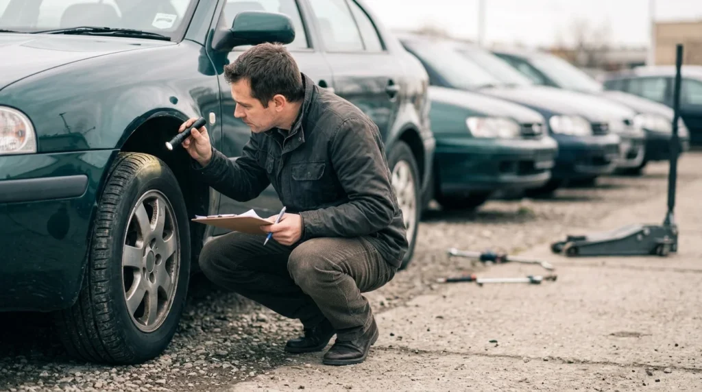 Inspeksi mobil bekas sebelum dibeli